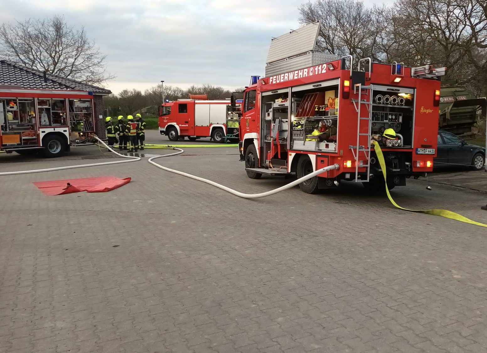 Einsatzübung in Westerholt